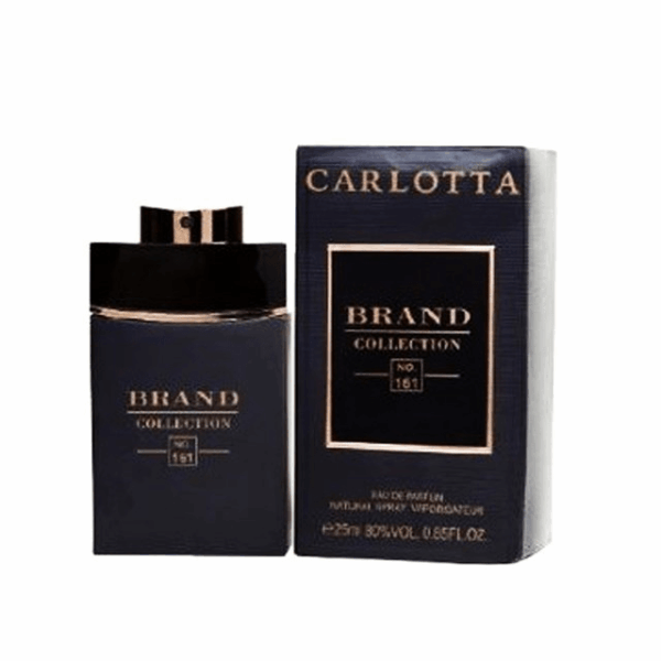 Perfume  Brand Collection 25ml N° 161 INSPIRAÇÃO BLVGARI MAN IN BLACK